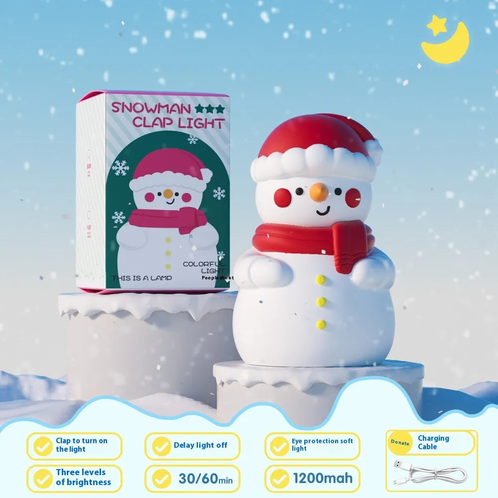 Snowman Night Lamp Anti Spier