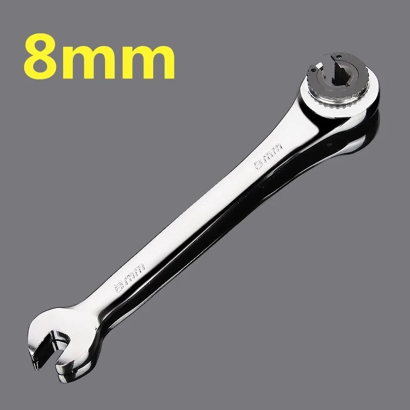 Tubing Ratchet Wrench Set Anti Spier