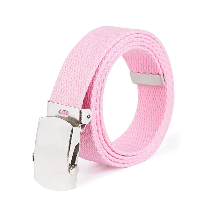 Canvas Belts Luxury Design Anti Spier