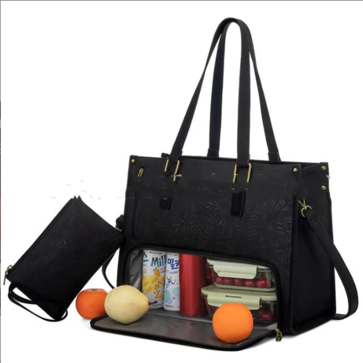 Thermal Insulated Lunch Bag Anti Spier
