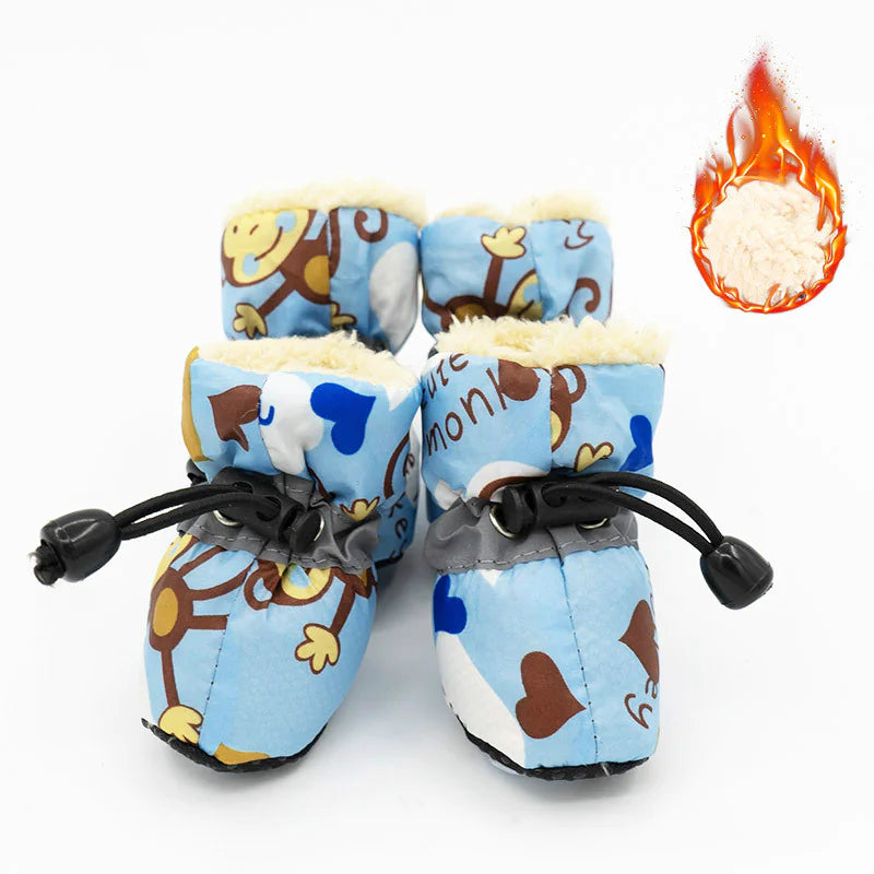 Breathable Dog Shoes Anti Spier