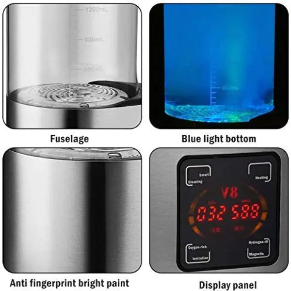 Hydrogen Water Ionizer Machine - Electric Hydrogen Rich Water Machine Anti Spier