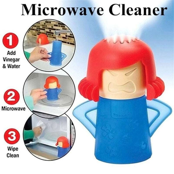 Oven Steam Cleaner Microwave Cleaner Easily Cleans Microwave Oven Steam Cleaner Appliances for The Kitchen Refrigerator cleaning - Wins Wow