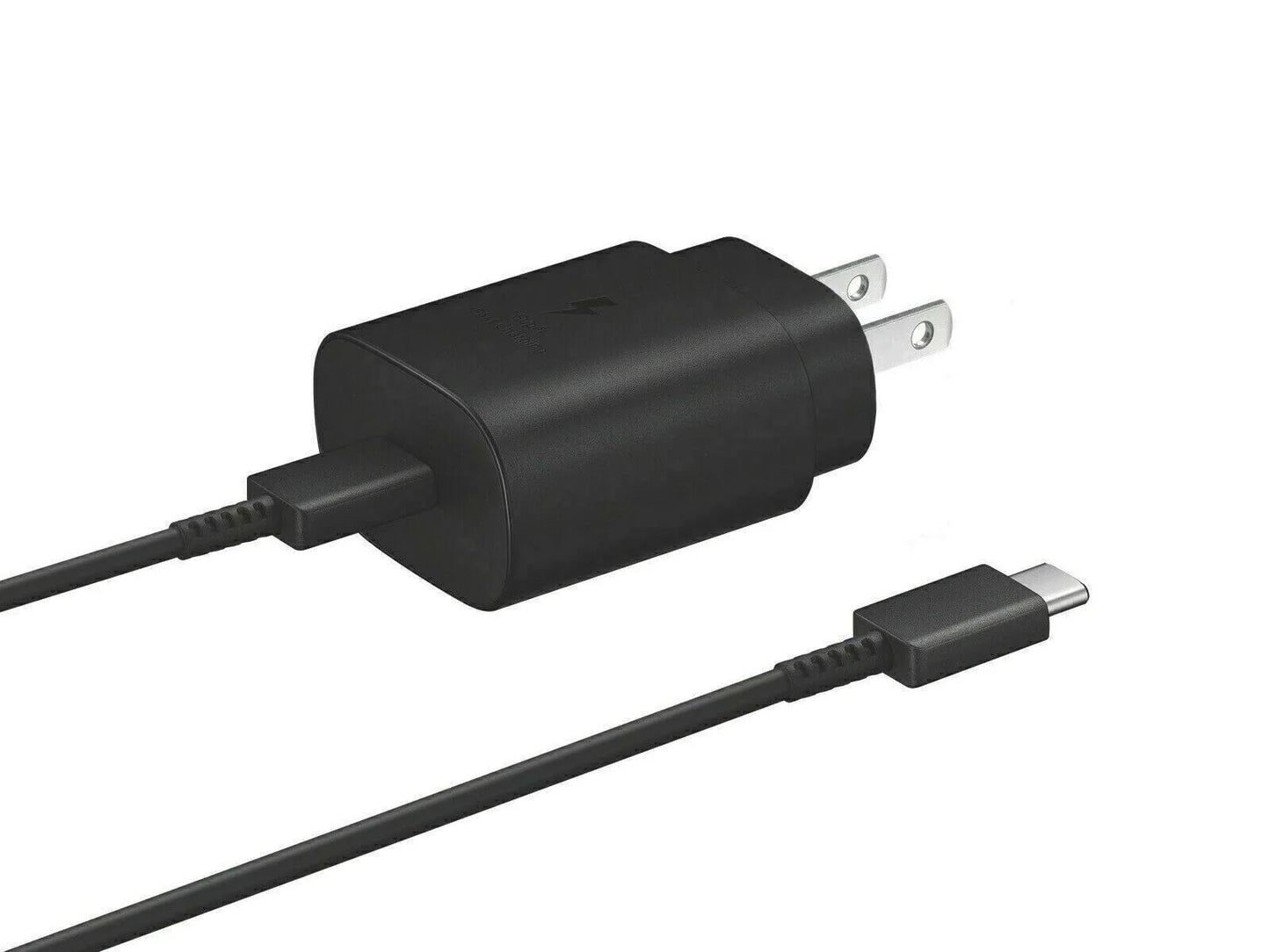 25w Super Fast Charger Type USB-C 10FT Cable For Samsung Galaxy S23 S22 S21 S20 Anti Spier