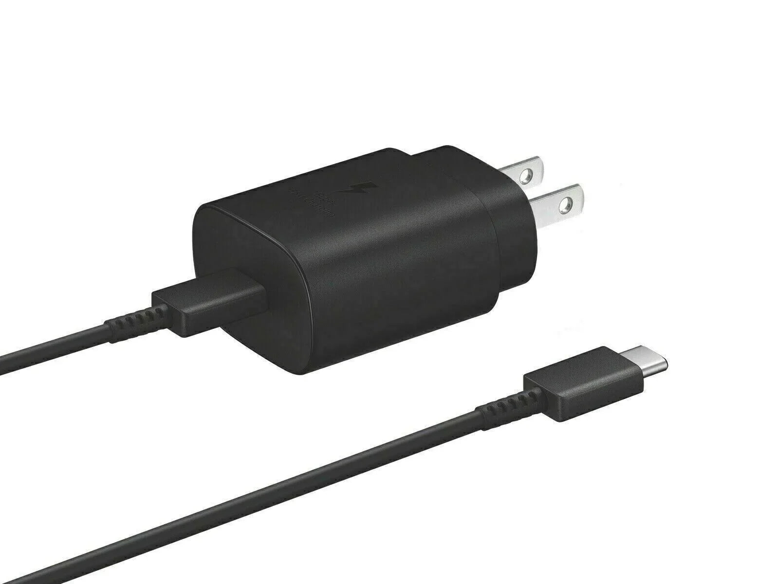 25w Super Fast Charger Type USB-C 10FT Cable For Samsung Galaxy S23 S22 S21 S20 Anti Spier