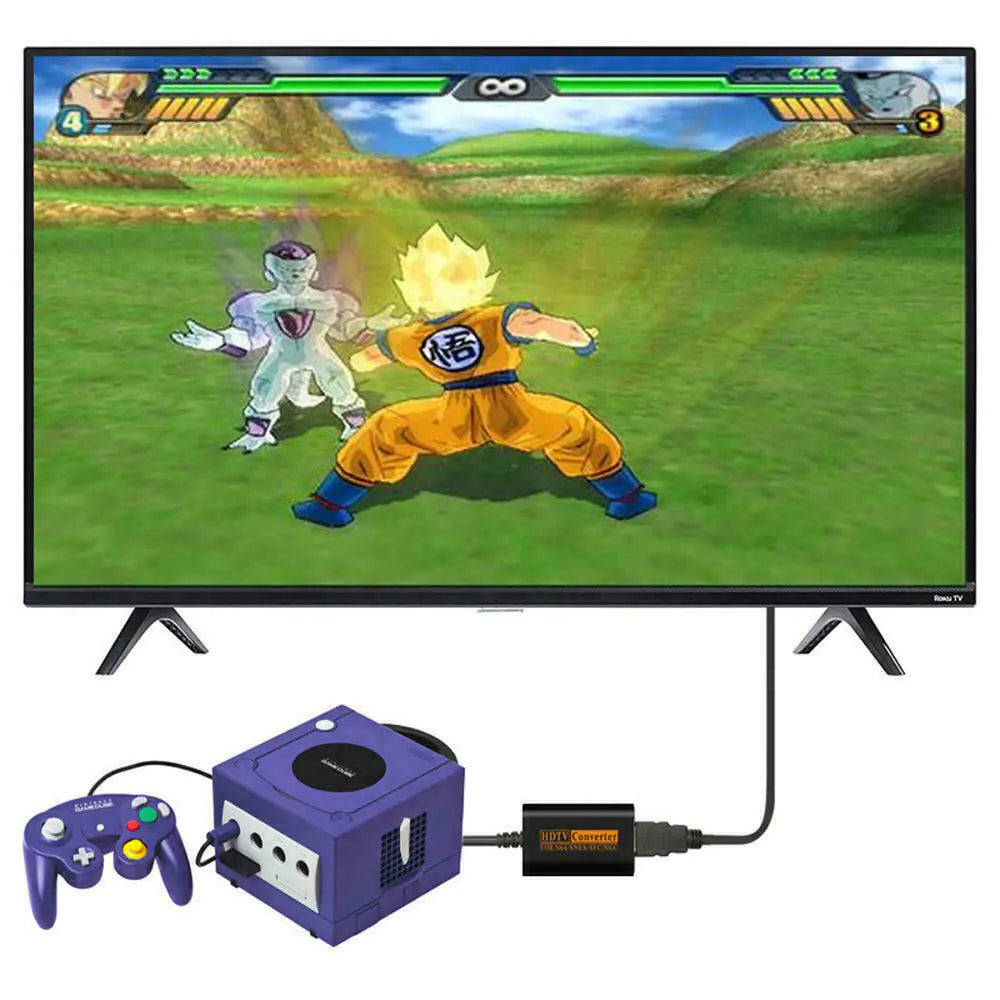 N64 To HDMI Converter Adapter HD Link Cable For Nintendo Gamecube Super NES SNES Anti Spier