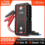 UTRAI Power Bank  2000A Jump Starter Portable Charger Car Booster 12V Auto Starting Device Emergency Car Battery Starter - Wins Wow