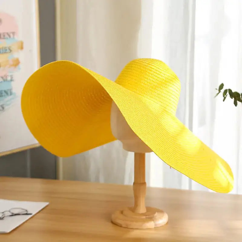 Large Wide Brim Women's Sun Hat Anti Spier
