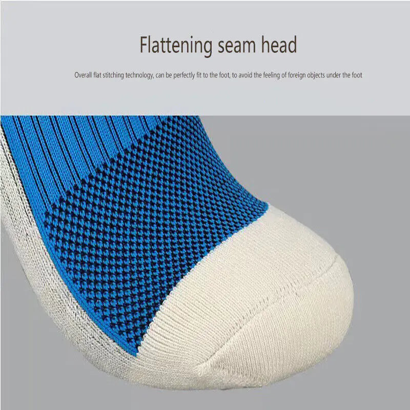 3 Pair Sport Socks Anti Slip W/ Grip Soccer Men Football Basketball Sock Premium Anti Spier