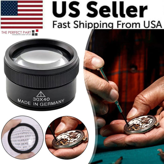 40x Magnifying Glass Eye Loupes Loop Optical Magnifier Jewelry Watch Repair Tool Anti Spier