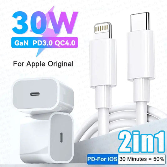 Original PD 30W Charger Adapter Anti Spier