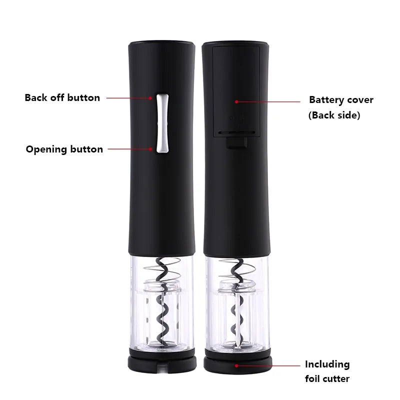 Electric Wine Opener Foil Cutter Jar Opener Kitchen Gadget Anti Spier