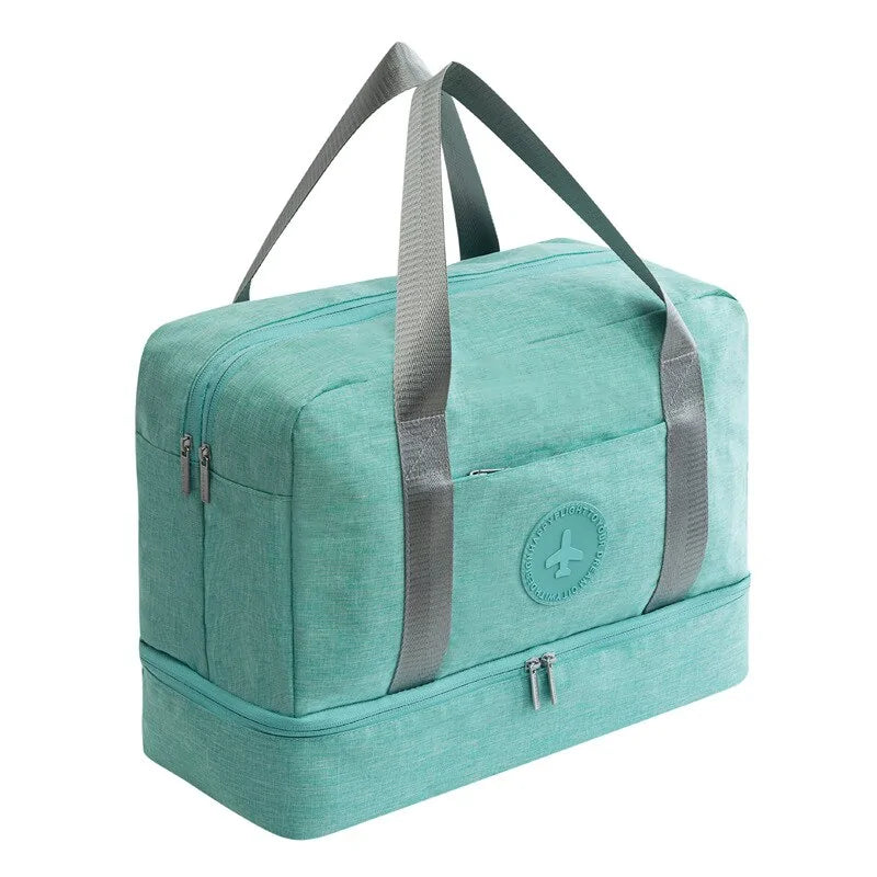 Waterproof Gym and Beach Bag with Wet/Dry Compartments Anti Spier