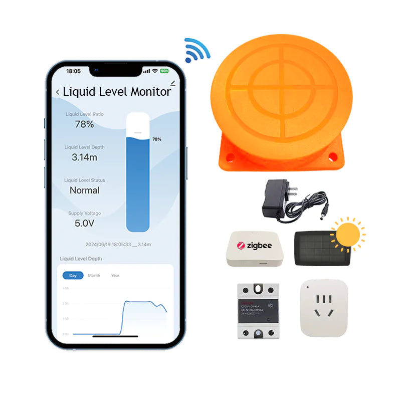 Wireless Water & Fuel Level Sensor Anti Spier