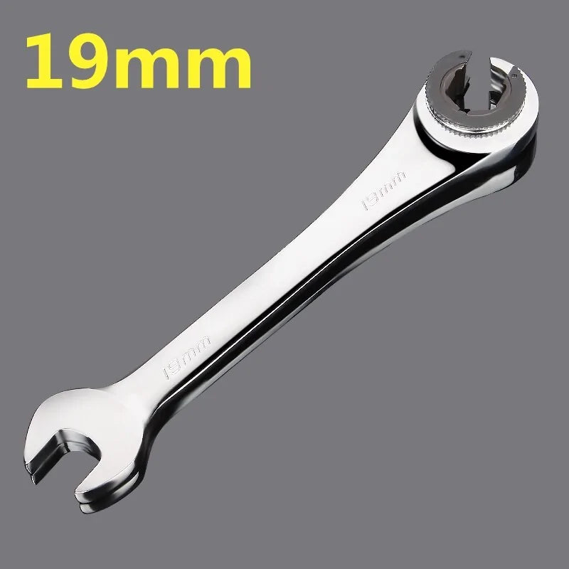 Tubing Ratchet Wrench Set Anti Spier
