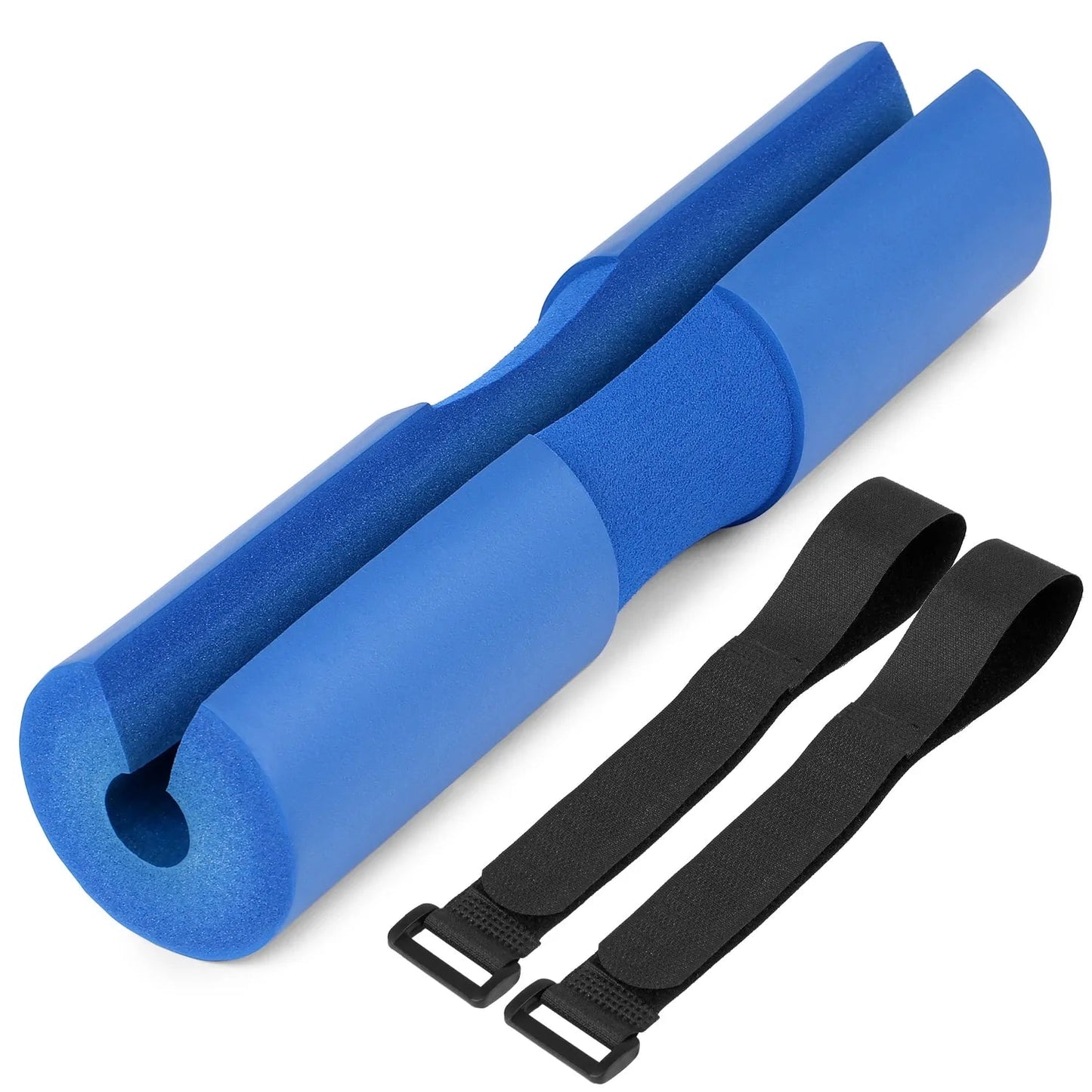 Barbell Squat Pad with Fixing Straps for Weightlifting Anti Spier