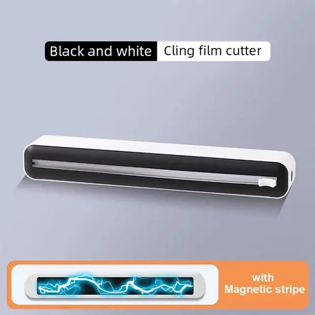 Food Film Dispenser with Magnetic Wrap Anti Spier