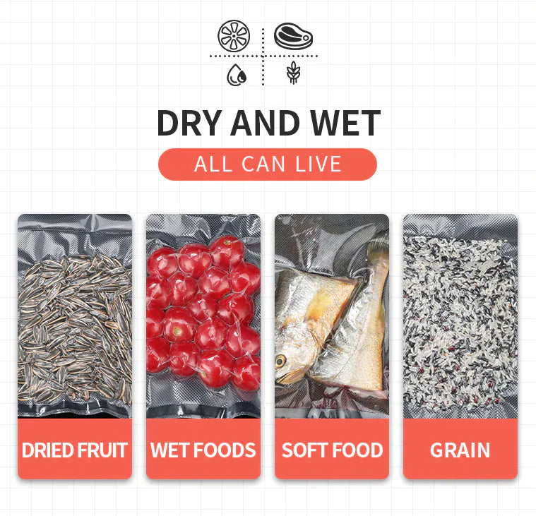 Perfect for both wet and dry food storage.