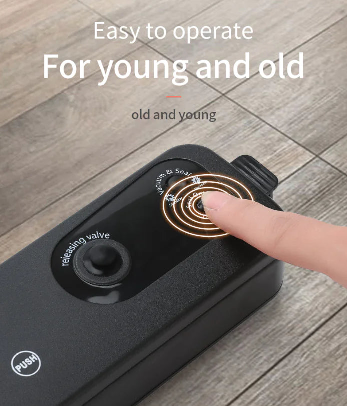 Preserve freshness with advanced vacuum technology.