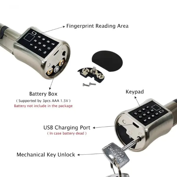 Smart Door Lock Anti Spier