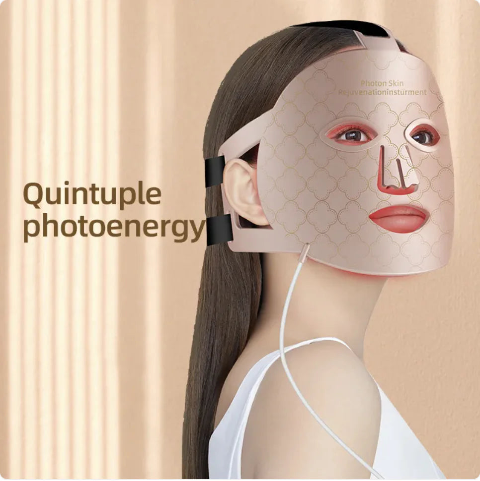 Silicone LED IPL Mask Anti Spier