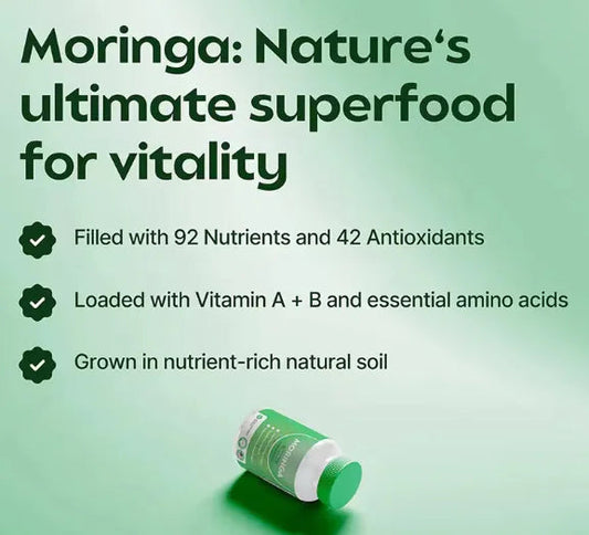 Moringa Leaves Capsules Anti Spier