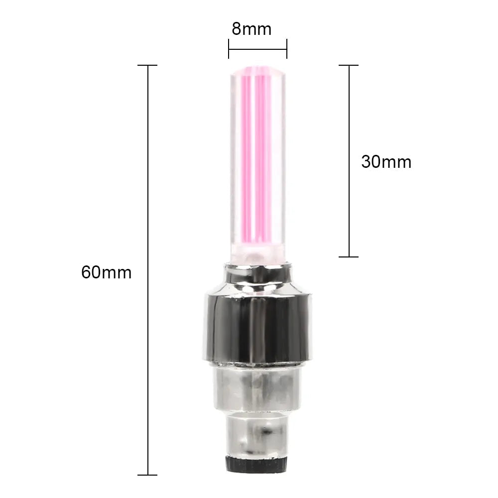 Tire Valve Cap Decorative Lantern Lamp Anti Spier