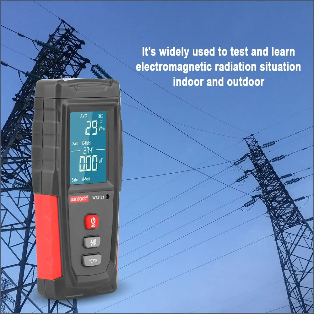 Electromagnetic Field Radiation Detector Tester Anti Spier