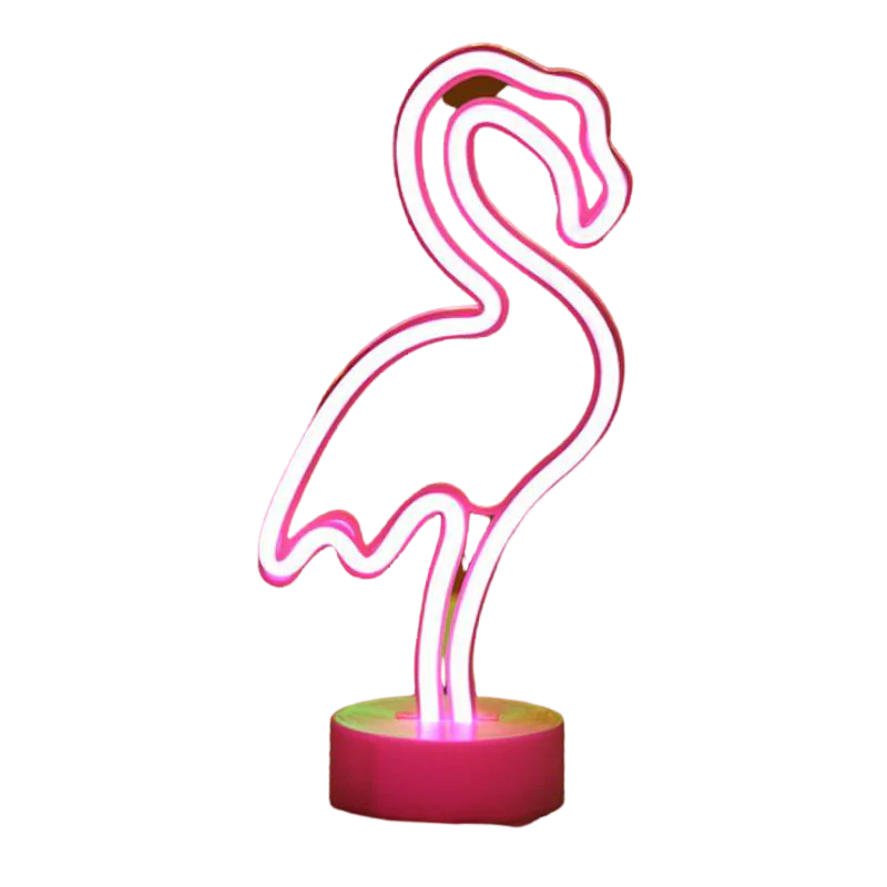 Tropical Nights Neon Deco Lights With Remote Control Anti Spier