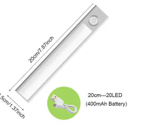 Wireless Motion Sensor LED Night Light Anti Spier