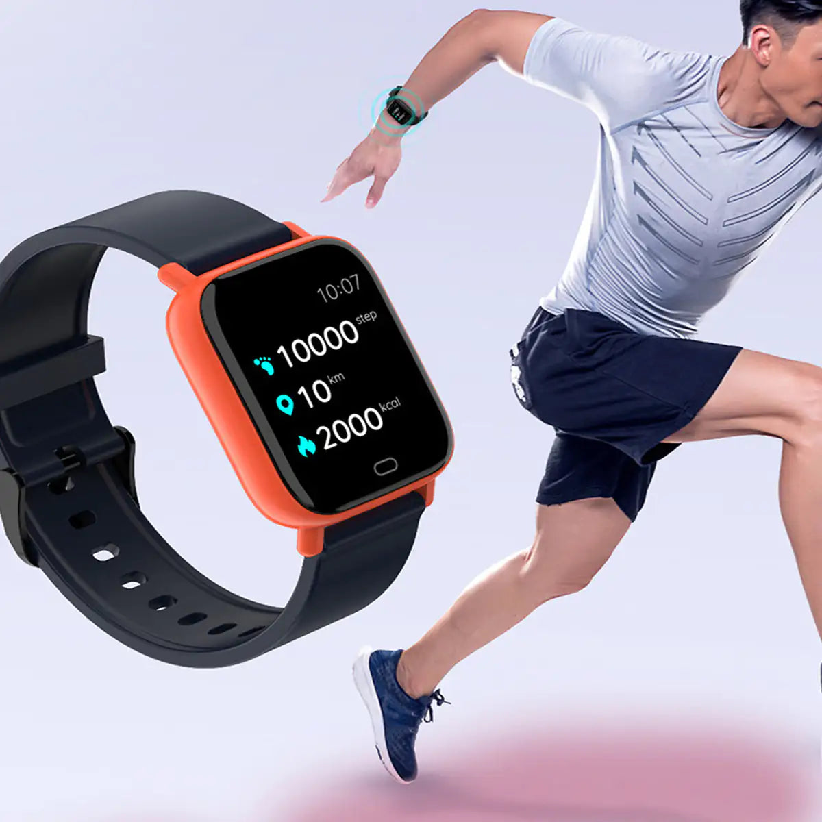 Smart Fit Multi Function Smart Watch Tracker and Monitor Anti Spier