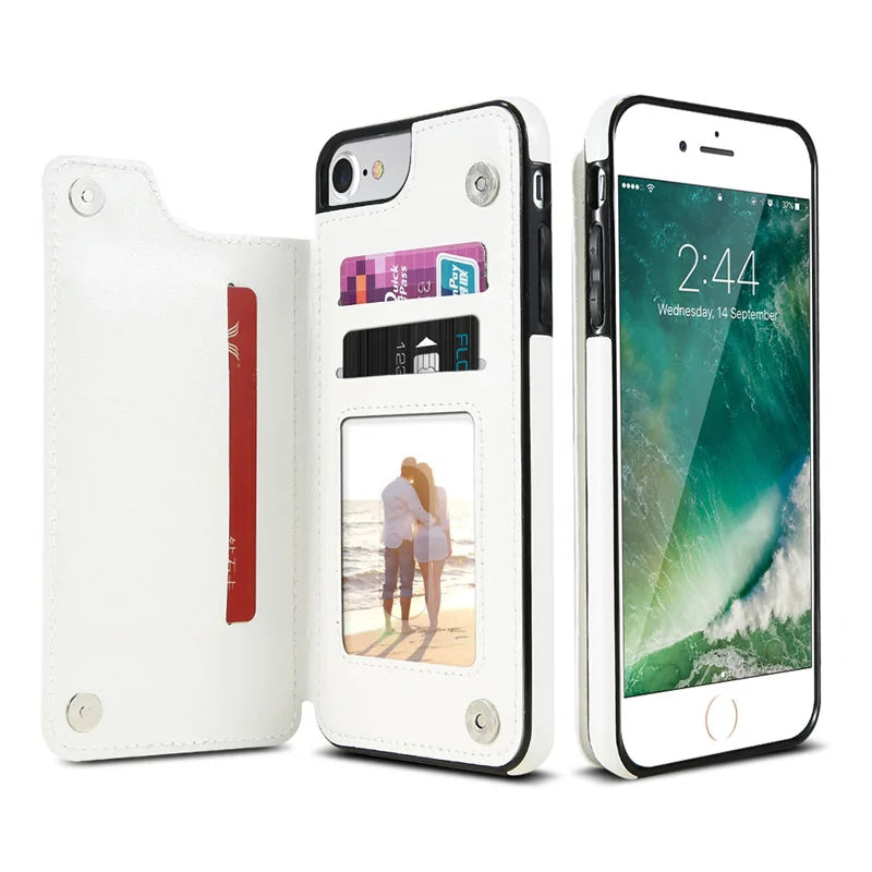 Retro Leather Case Anti Spier