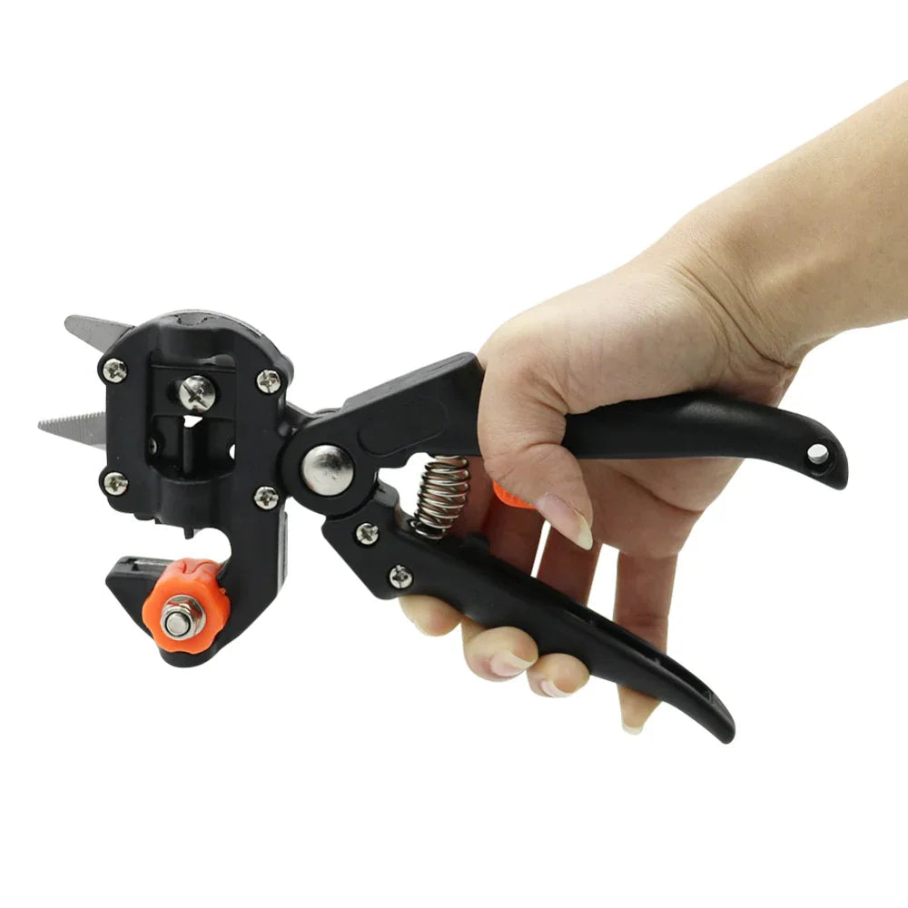 Garden Tree Grafting Knife Pruning Pruner Shears Snip Scissors Cutting Tool Kit Anti Spier