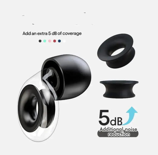 Silicone Ring Earplugs Adjustable Accessories Anti Spier