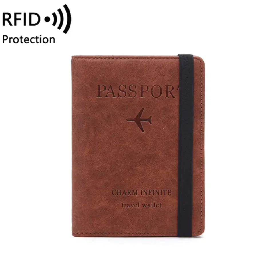 Premium Travel Passport Cover Anti Spier