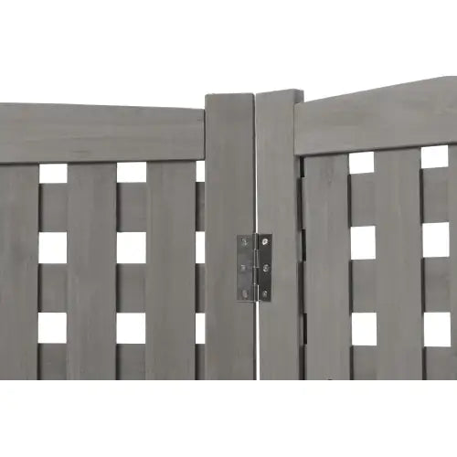 Cedar Privacy Fence 3 Panels Hidden Air Conditioning And Garbage Fence Anti Spier