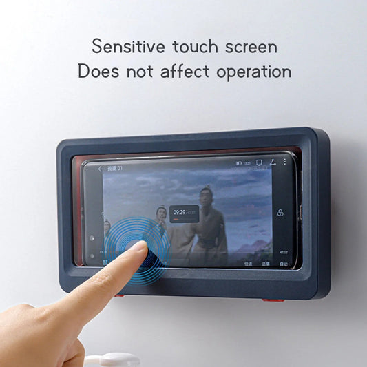 Phone Case Bath Wall Mounted Holder Anti Spier
