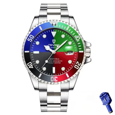 Luxury Men's Casual Quartz Watch Anti Spier