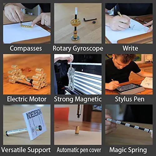 Multifunctional Deformable Magnet Fidget Pen Anti Spier