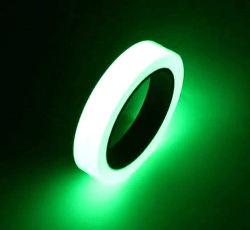 2PC Luminous Tape Self Adhesive Glow In The Dark Wall Sticker Fluorescent Light Anti Spier