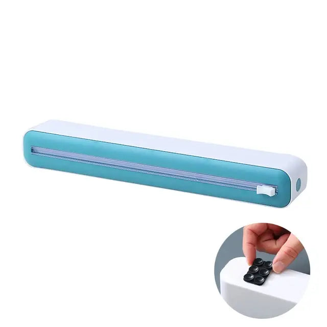 Food Film Dispenser with Magnetic Wrap Anti Spier