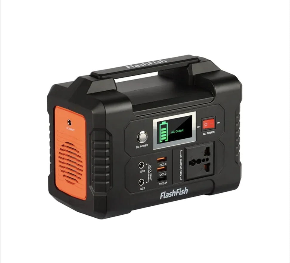 200W Portable Outdoor Power Bank with 220V Emergency Backup Anti Spier