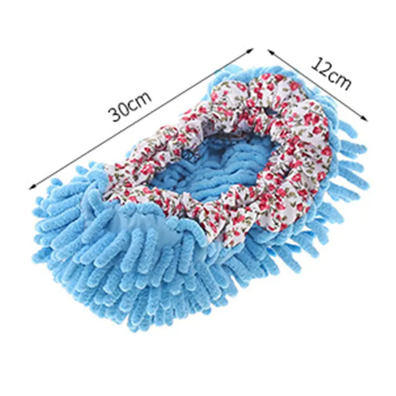 Multifunction Floor Dust Cleaning Slippers Shoes Anti Spier