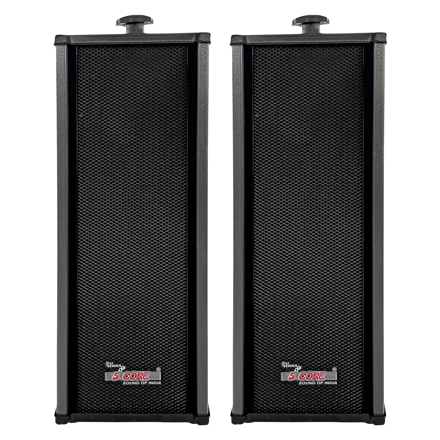 5Core Outdoor Speakers Stereo In Wall 100W Peak Passive Home Audio System Anti Spier