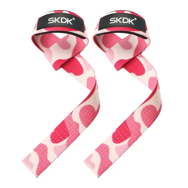 Anti-Slip Silicone Weightlifting Wrist Straps Anti Spier