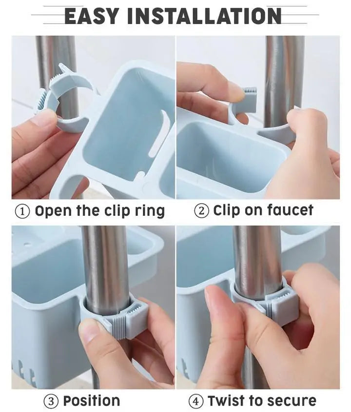 Anti Bacterial Sink Organizer Anti Spier