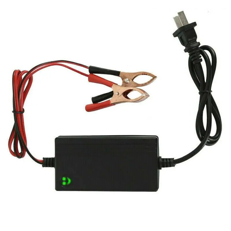 Portable 12V Auto Car Battery Charger Truck Trickle Maintainer Boat Motorcycle Anti Spier