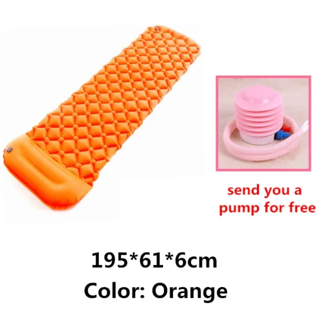 Inflatable Camping Mats Anti Spier