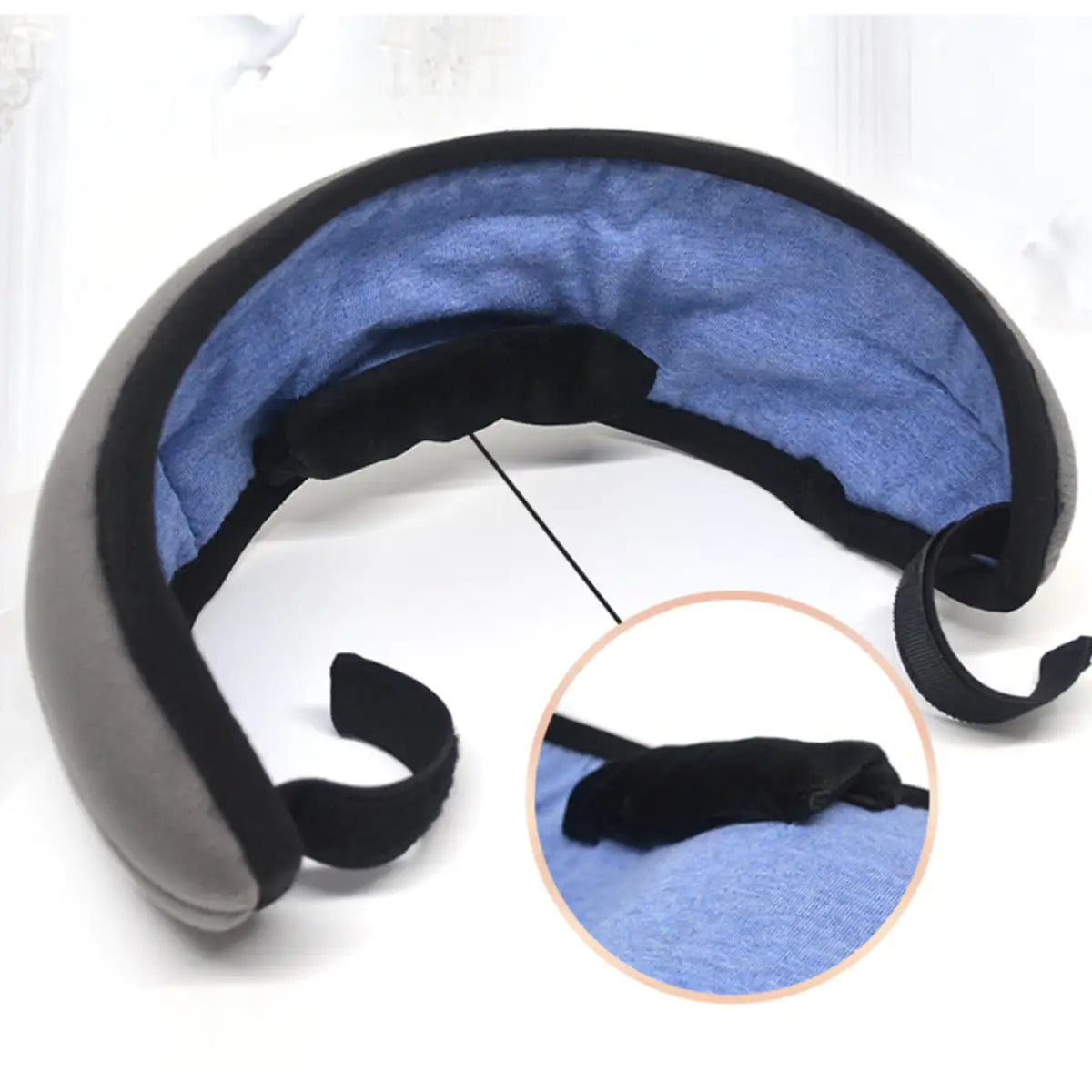 EZ Sleep Eye Blind Fold with Bluetooth Music Anti Spier