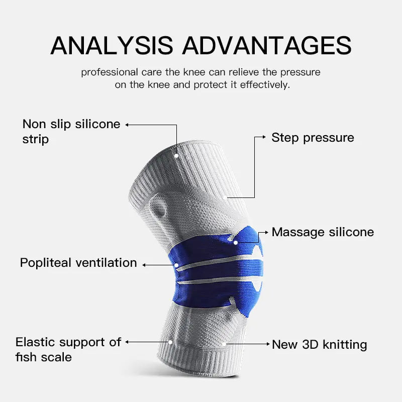 Sports Safety Elastic Kneepad Anti Spier